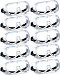 Anti-Fog Wide-Vision Safety Goggles - Clear, Splash & Impact