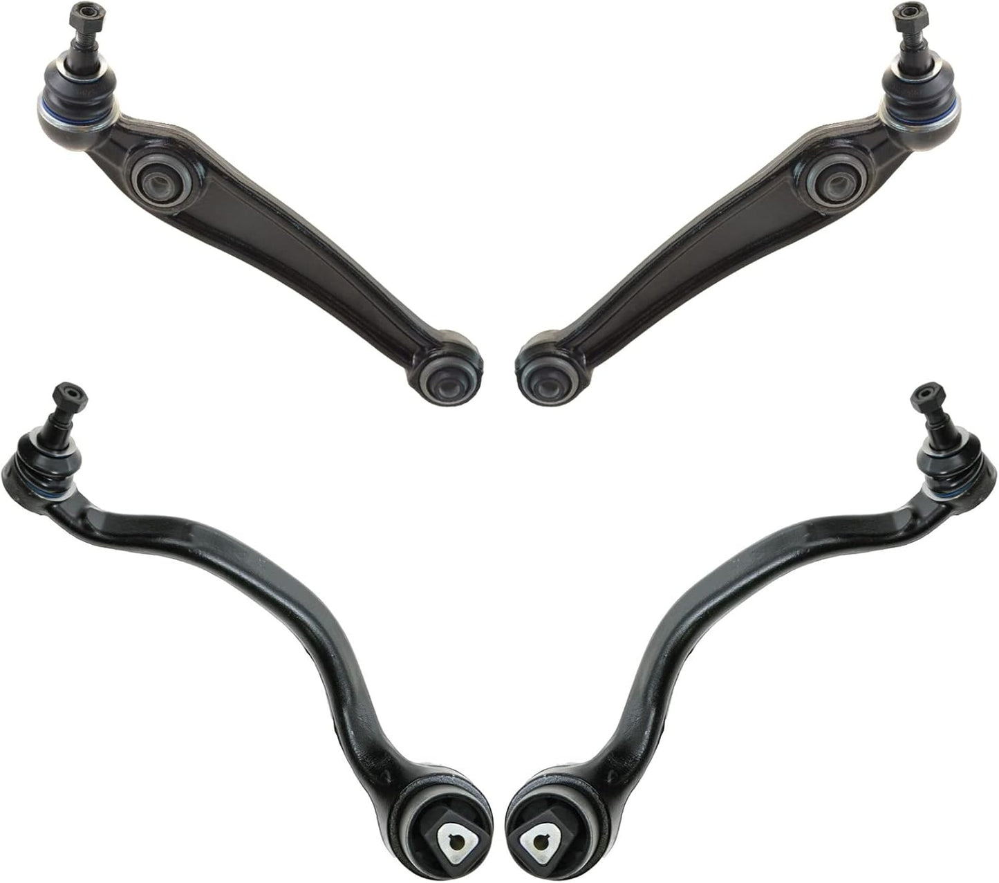 TRQ Front Lower Control Arm Set for BMW X5 and X6 Models