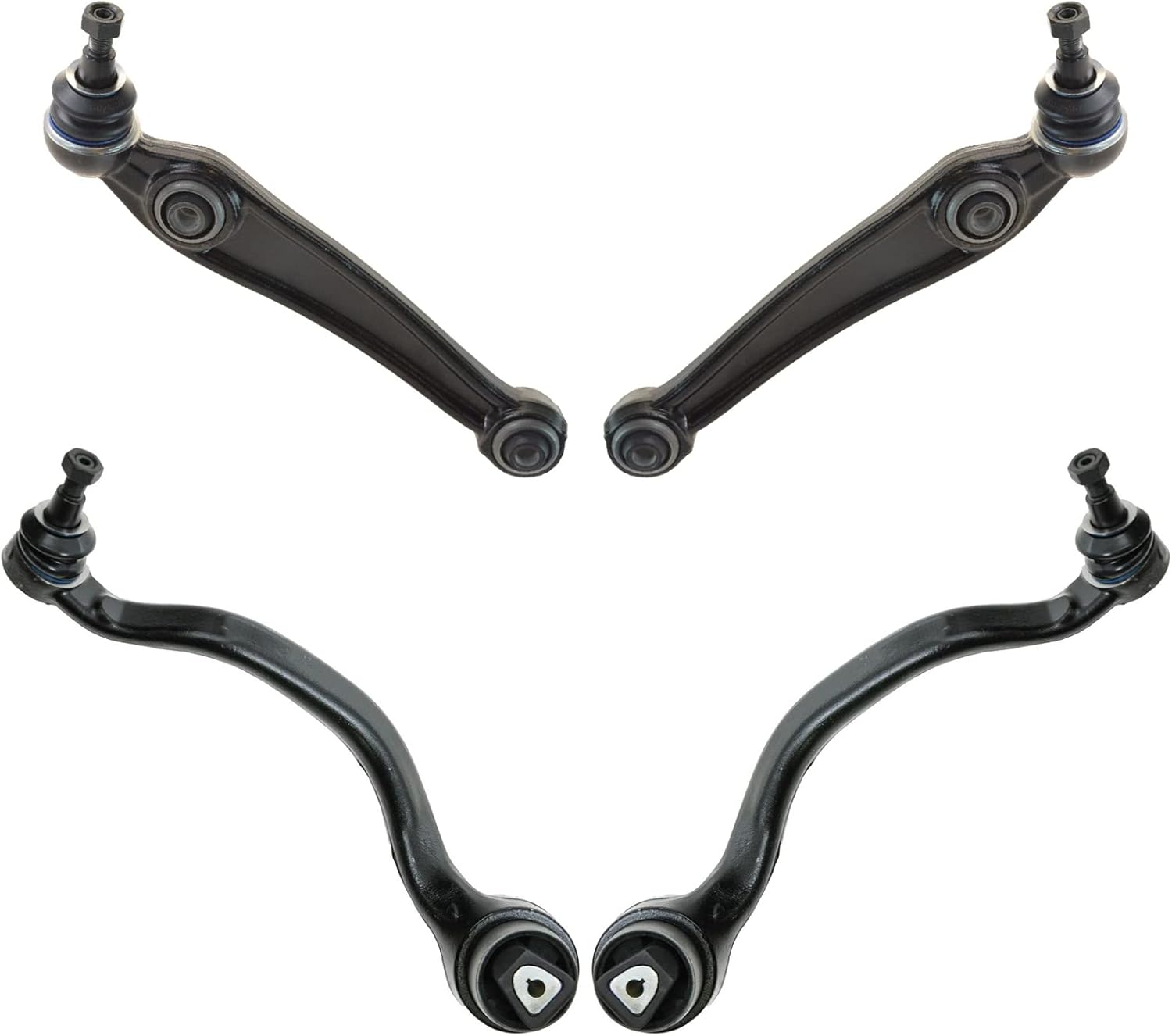 TRQ Front Lower Control Arm Set for BMW X5 and X6 Models