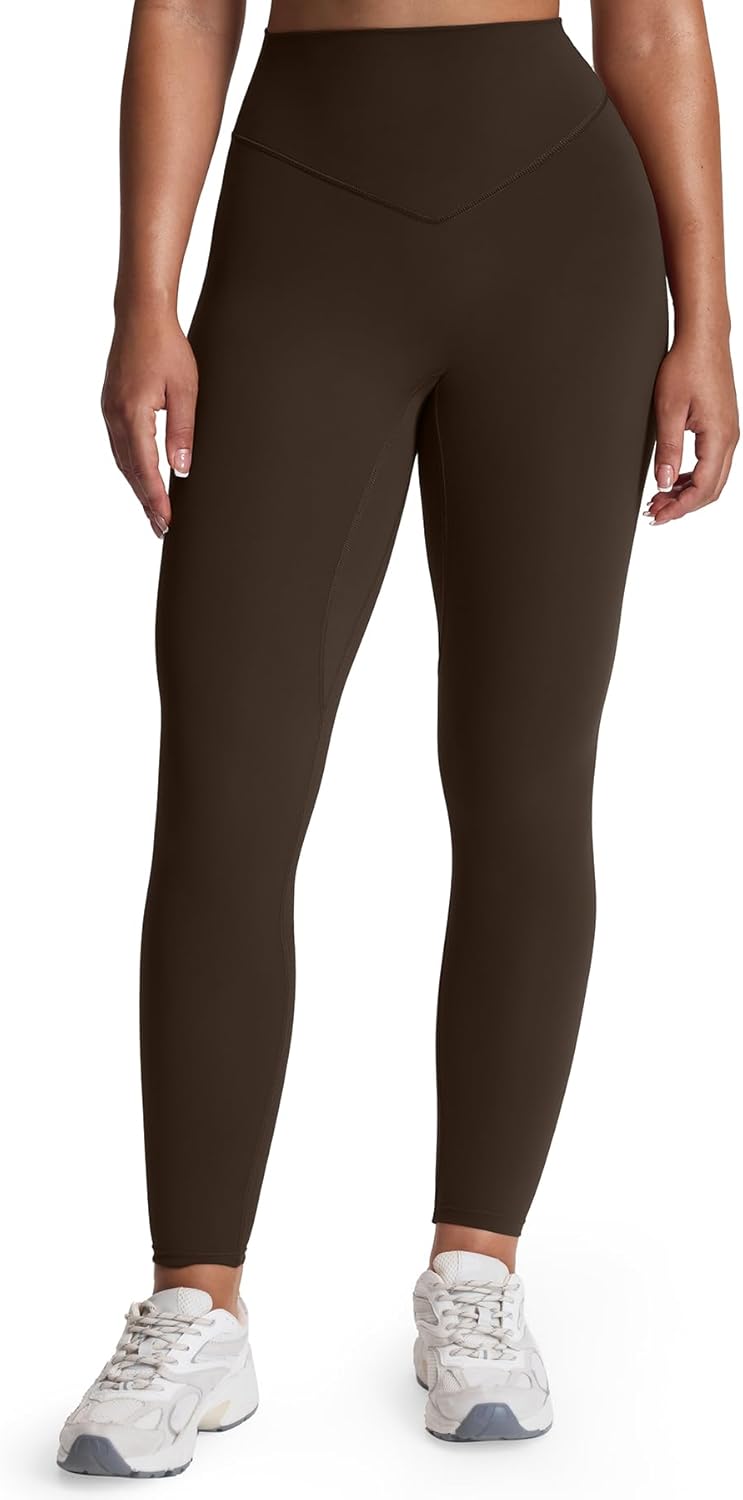 Aoxjox High Waisted Workout Breeze Leggings for Women Tummy Control
