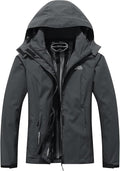 OTU Women's Waterproof Rain Jacket Lightweight Hooded Raincoat