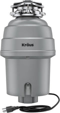KRAUS WasteGuard High-Speed 3/4 HP Garbage Disposal - Quiet Power