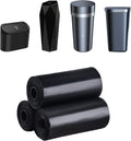 Car Trash Bag Mini Trash Bags for Car - Discreet Tear-Resistant Design