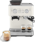 KitchenAid Espresso Machine with Burr Grinder - Perfect Brews in Porcelain White