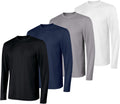 Hanes Sport Men's Long-Sleeve Performance T-Shirt 2-Pack - Cool DRI So
