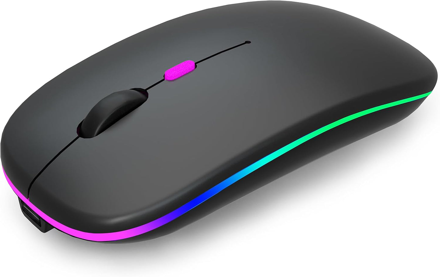 Rechargeable Dual Mode Bluetooth Mouse by AIKOKOK