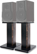 20 Inch Wood Speaker Stands Pair - Improved Home Theater Sound