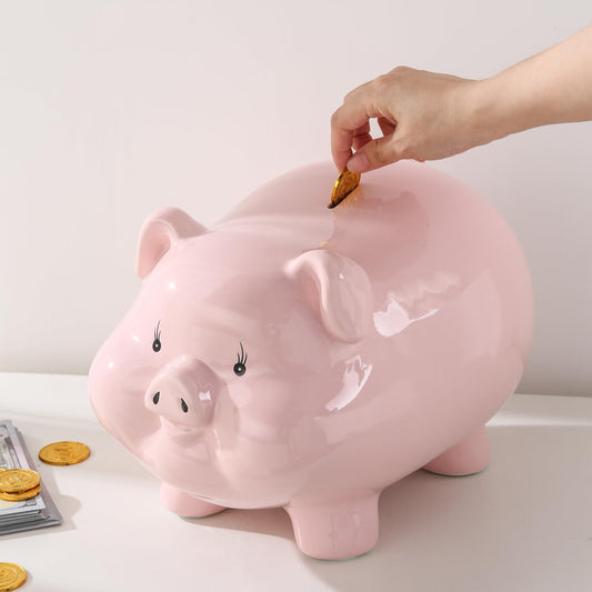 13 Large Piggy Bank for Adults by PIG WORLD - Modern Decor
