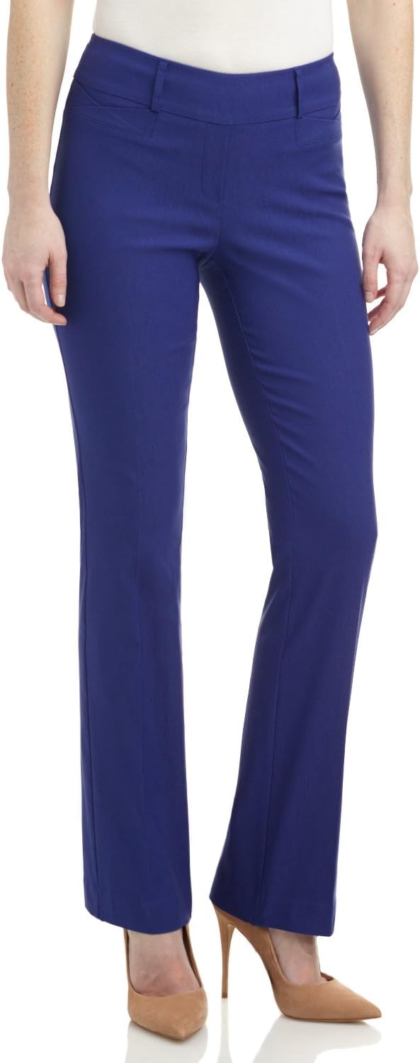 Rekucci Womens Comfort Fit Bootcut Stretch Pants for Office Wear
