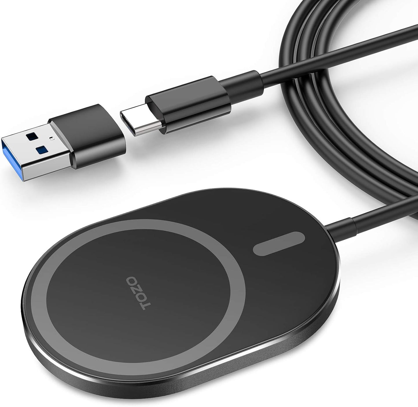 TOZO 2025 Upgraded Magnets Fast Wireless Charger