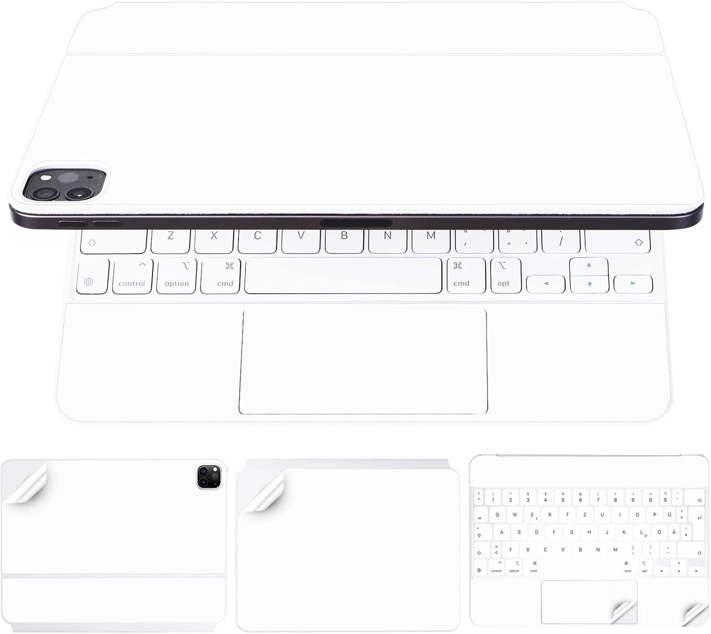 Protective Skin Decals for Apple iPad Pro Magic Keyboard