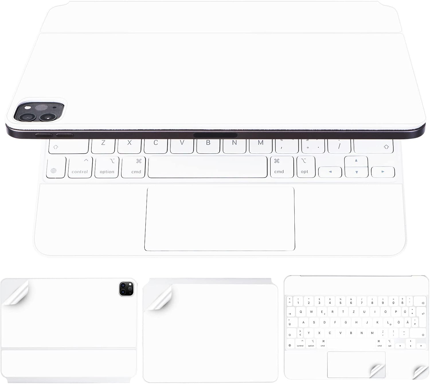 Protective Skin Decals for Apple iPad Pro Magic Keyboard