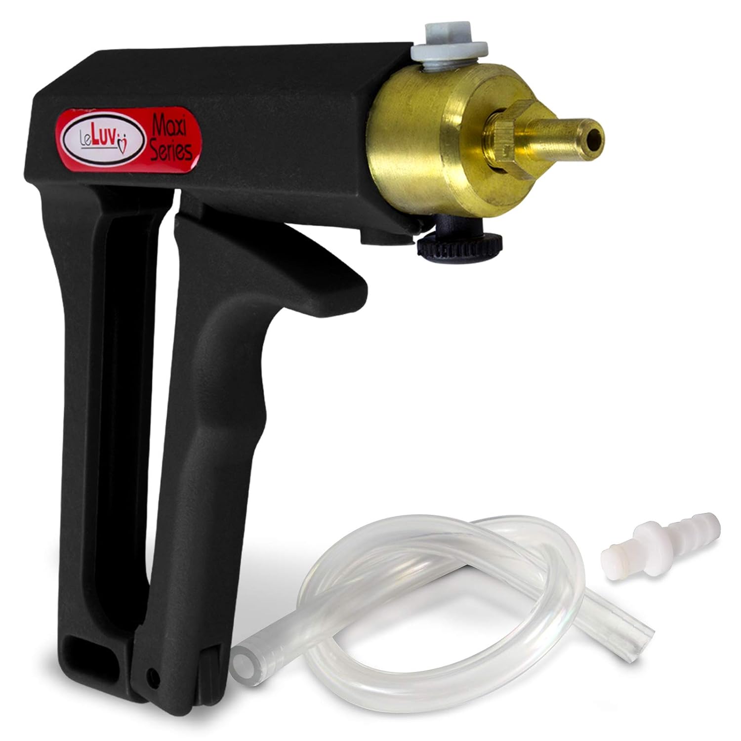LeLuv Vacuum Pump Purple Maxi with Ergonomic Handle & Hose