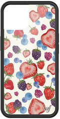 Fruit Tart Case for iPhone 13 - Cute Berries Design, Protective