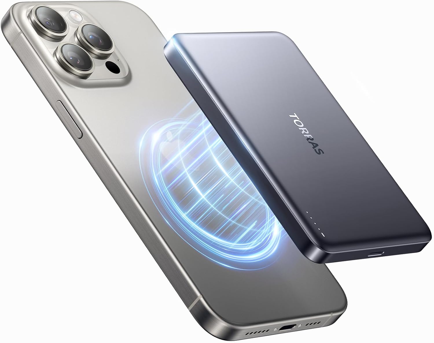 TORRAS MiniMag Power Bank: Fast Charging for iPhone