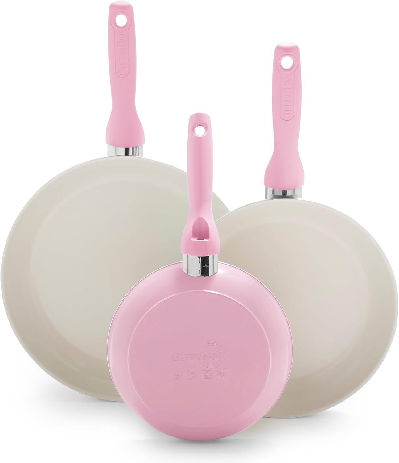 GreenPan Rio Hard Anodized Healthy Ceramic Nonstick Frying Pans