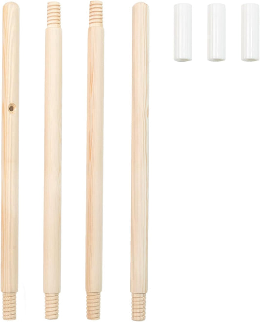 TreeBud Teepee Tent Pole Set - Easy Assembly!