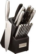 Cuisinart 17-Piece Artiste Cutlery Knife Block Set - Complete Kitchen