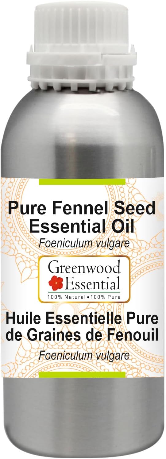 Greenwood Essential Pure Fennel Seed Oil for Skin & Hair Care