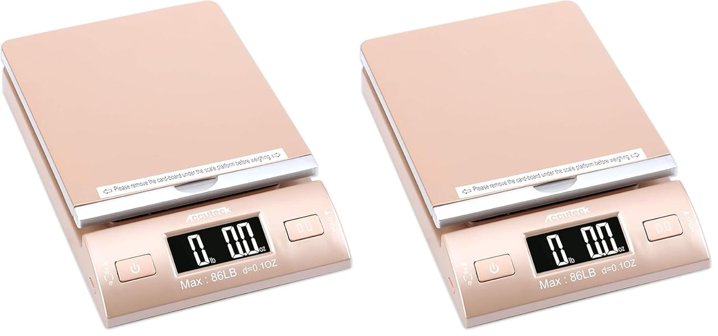 Accuteck Gold 86Lbs Digital Shipping Postal Scale for Accuracy