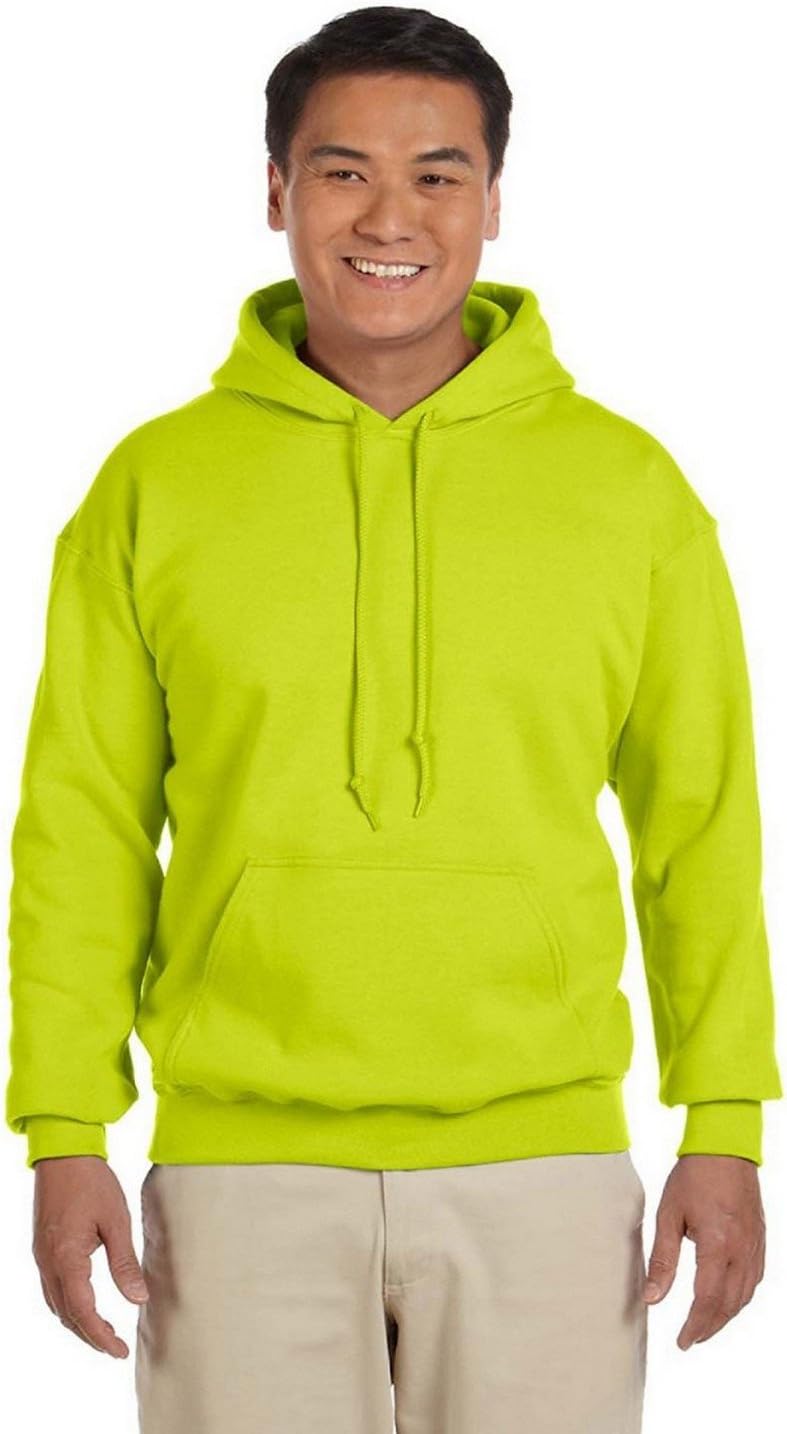 Gildan Safety Green 5XL Hoodie - Maximum Visibility