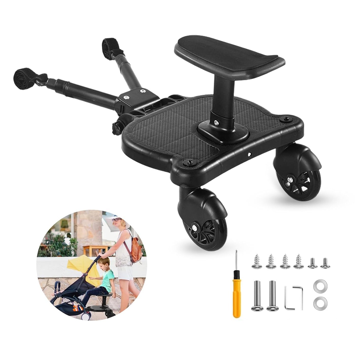 Universal Stroller Board Attachment for Toddler Ride Comfort