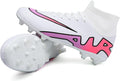 RDYLBU Mens Soccer Cleats for Youth and Big Boys 12in