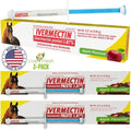 Ivermectin Paste Horse Wormer 6.08g (3-Pack) - Apple Flavor