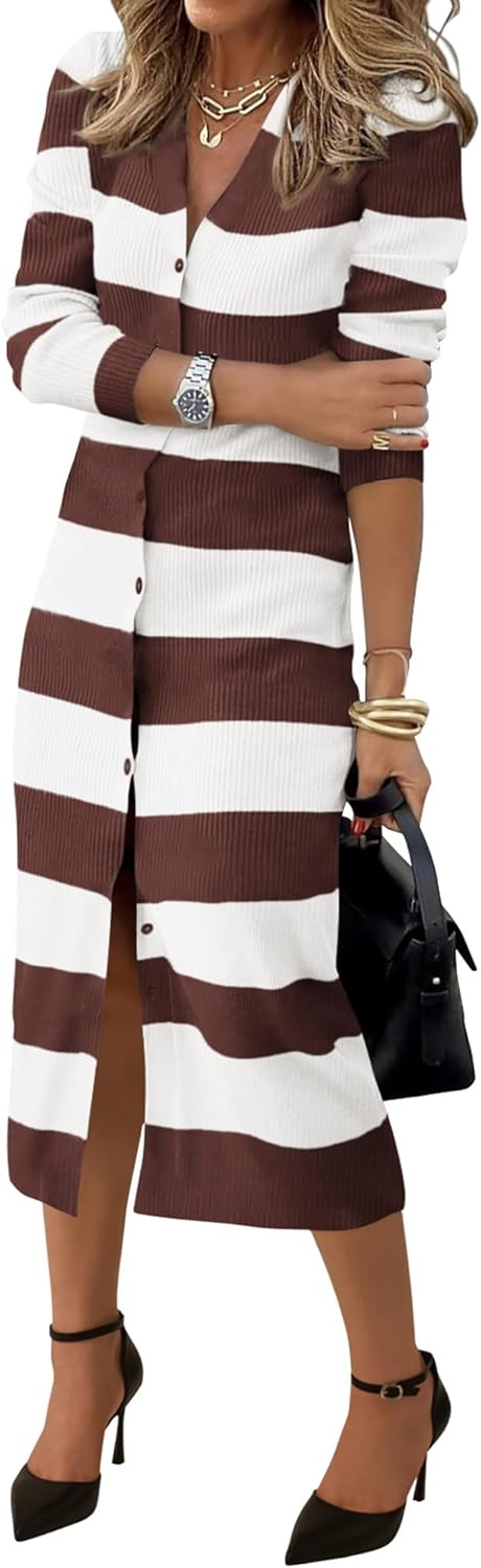 PRETTYGARDEN Women's Fall Sweater Dresses for Cozy Style