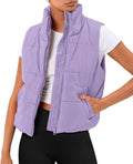 AUTOMET Puffer Vest Women Sleeveless Winter Clothing
