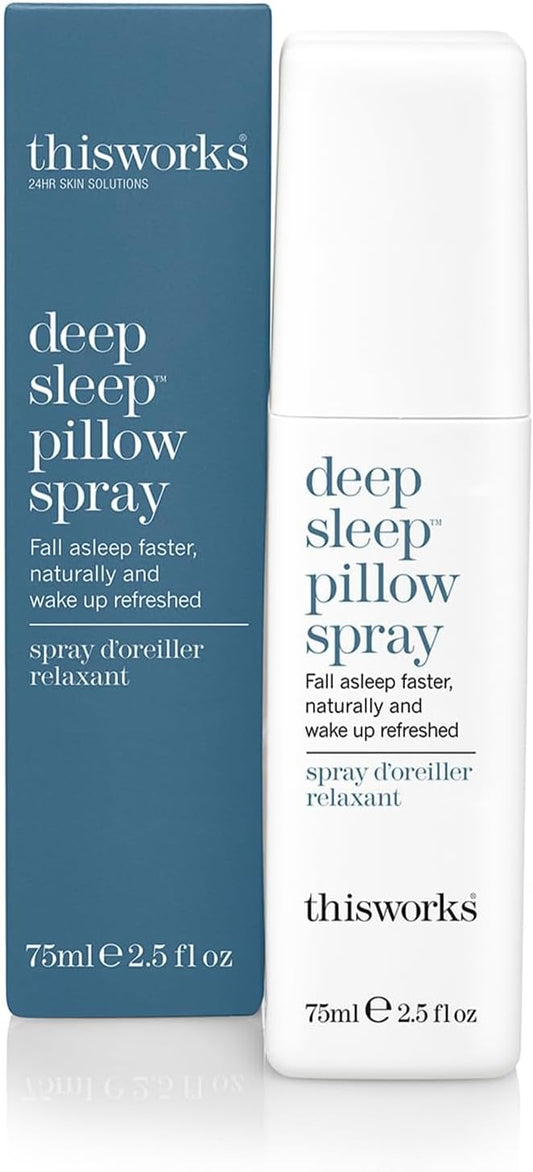 THISWORKS Deep Sleep Pillow Spray for Natural Relaxation