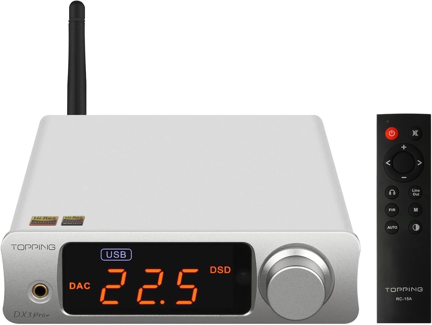 Topping DX3pro+ LDAC Headphone Amplifier for High-End Audio