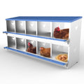 10 Compartments Chicken Nesting Box Laying Boxes for Hens - Easy Egg