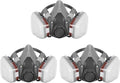 Reusable Half Face Cover 6200 Half Respirator - Adjustable Double