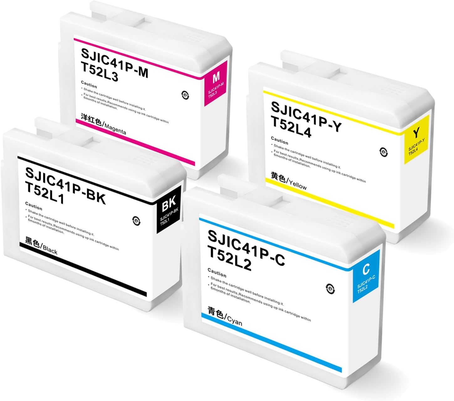 Vibrant Ink Cartridges for ColorWorks Printer