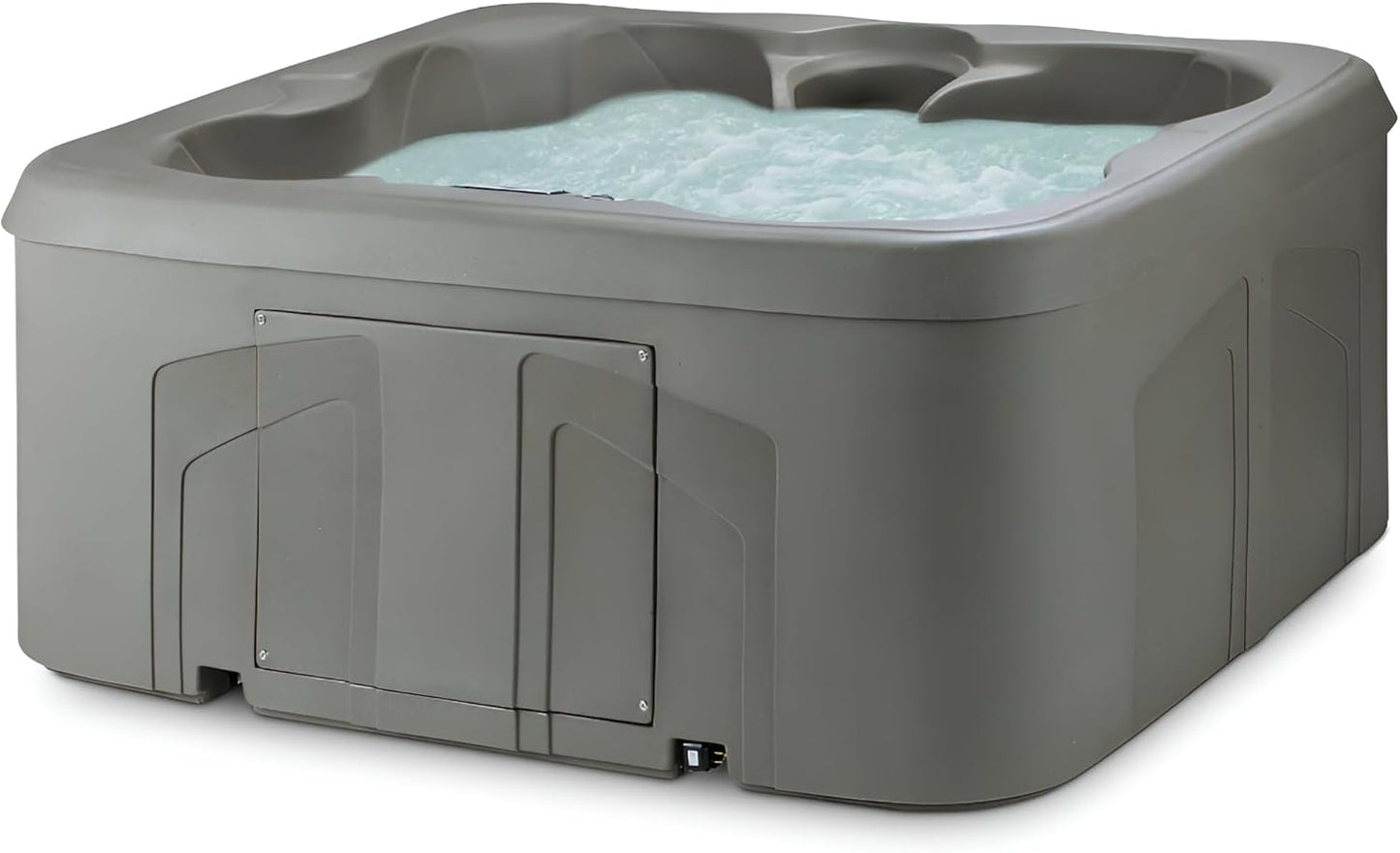 LifeSmart 4-Person Hot Tub with 13 Jets & LED Lighting