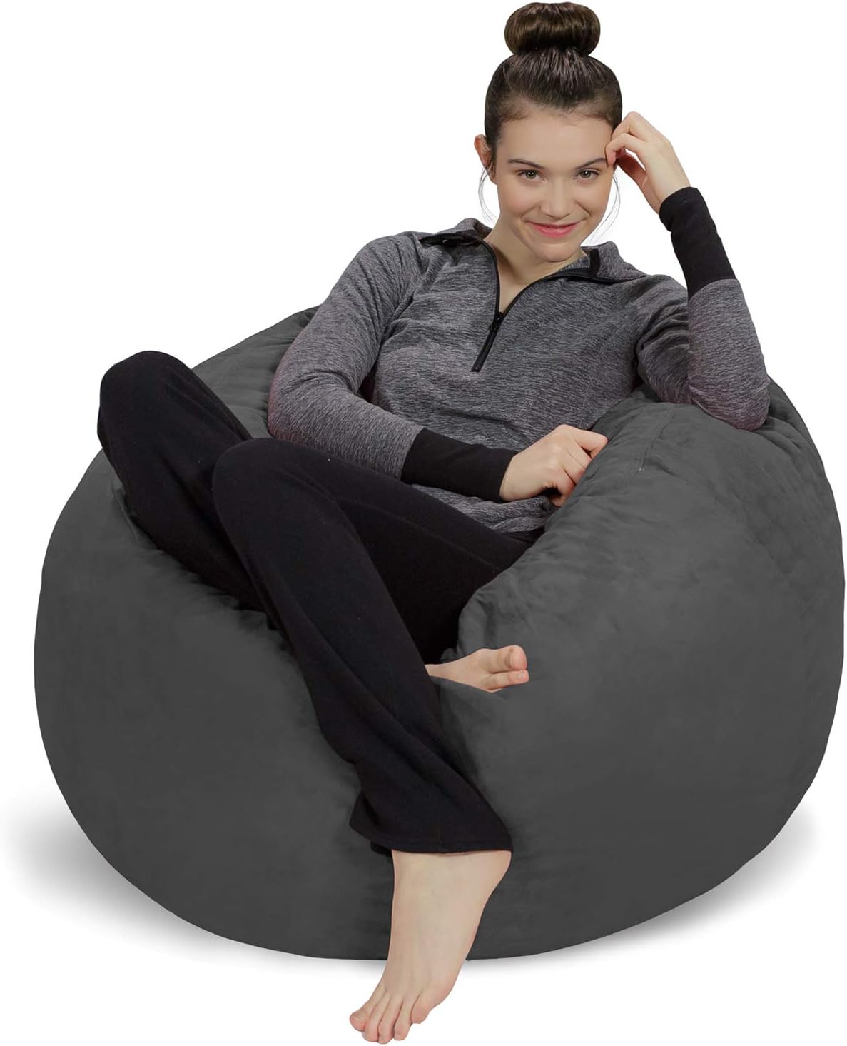 Sofa Sack Bean Bag Chair - Plush Memory Foam for Comfort