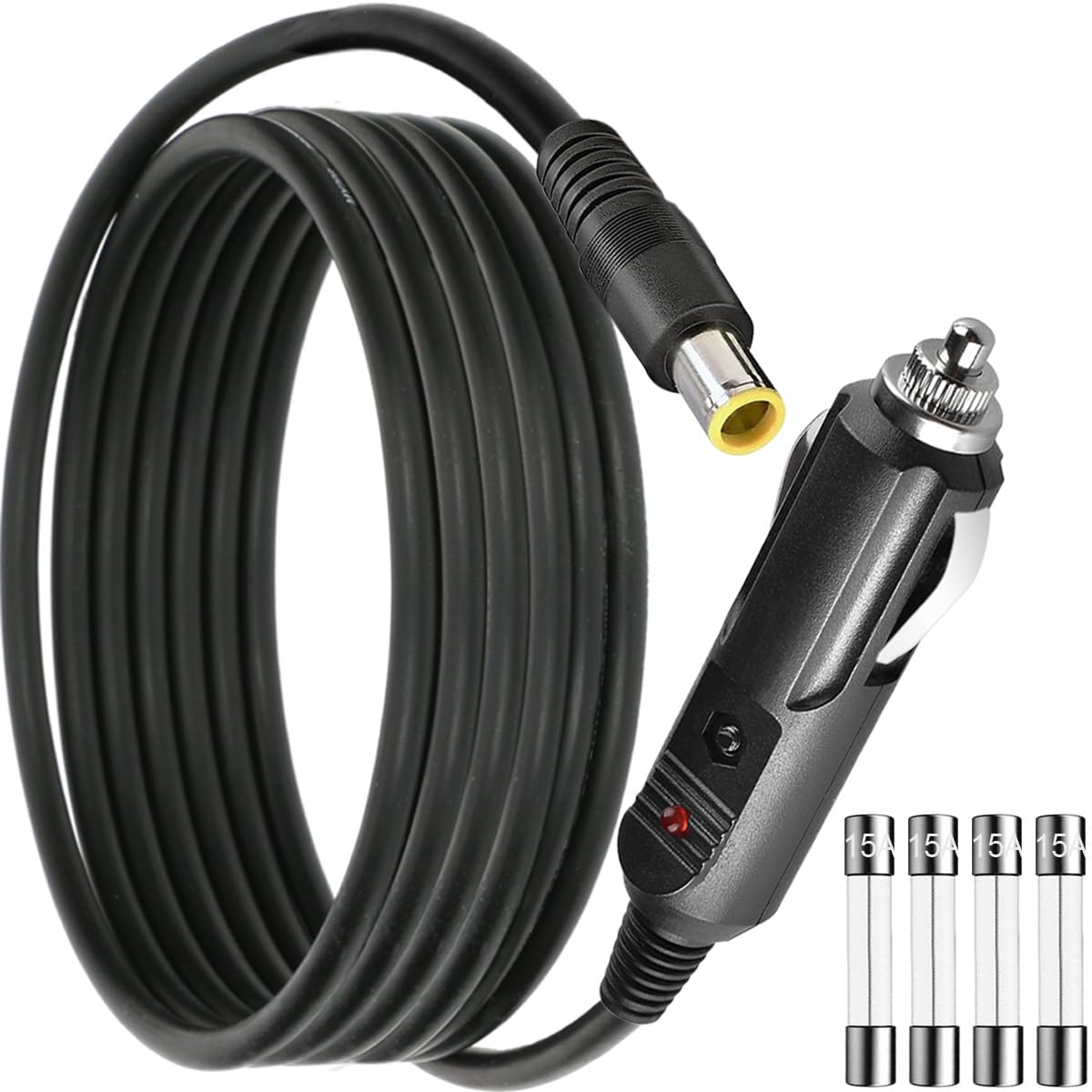 Bluetti Power Station Car Charger Cable - Fast Charging Solution