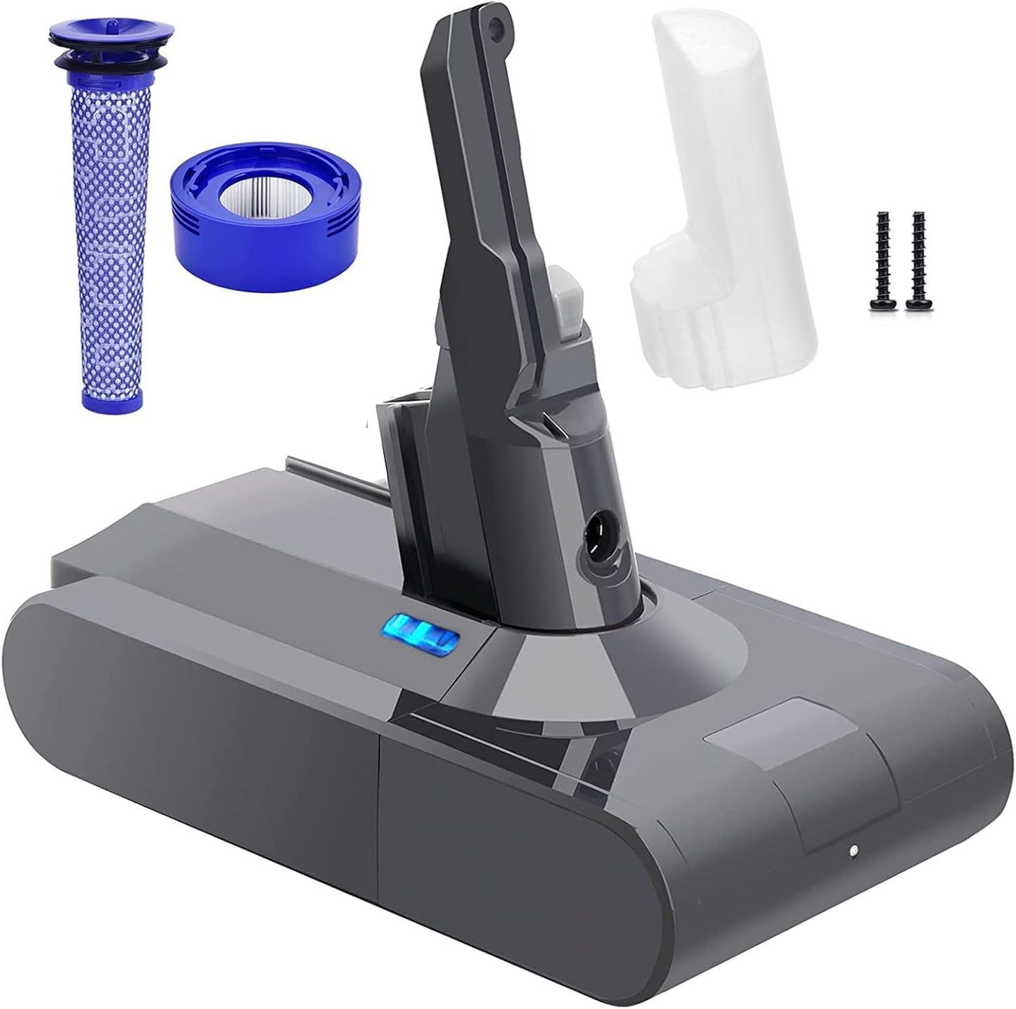 Long-Lasting 6.0Ah V8 Battery for Dyson V8 Handheld Vacuum