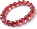 Amethyst Bracelet Natural Stone Beaded Stretch Bracelet - Healing