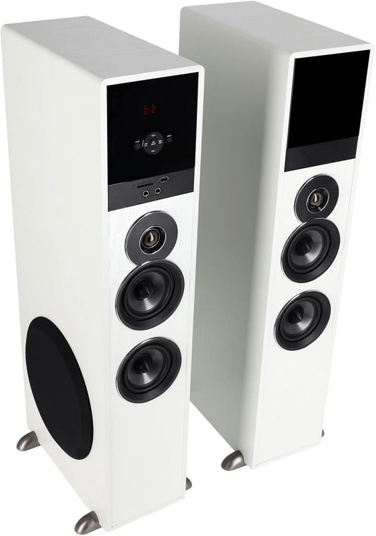 Rockville TM80W Powered Home Theater Tower Speaker System Review