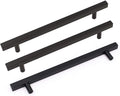 goldenwarm 30 Pack Cabinet Pulls Black 7-1/2 in Hole Centers - Modern