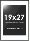 19x27 Picture Frame Metal Poster Frame - Simple Elegant Display
