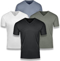 Fresh Clean Threads V Neck T Shirts for Men - Soft Pre-Shrunk Classic