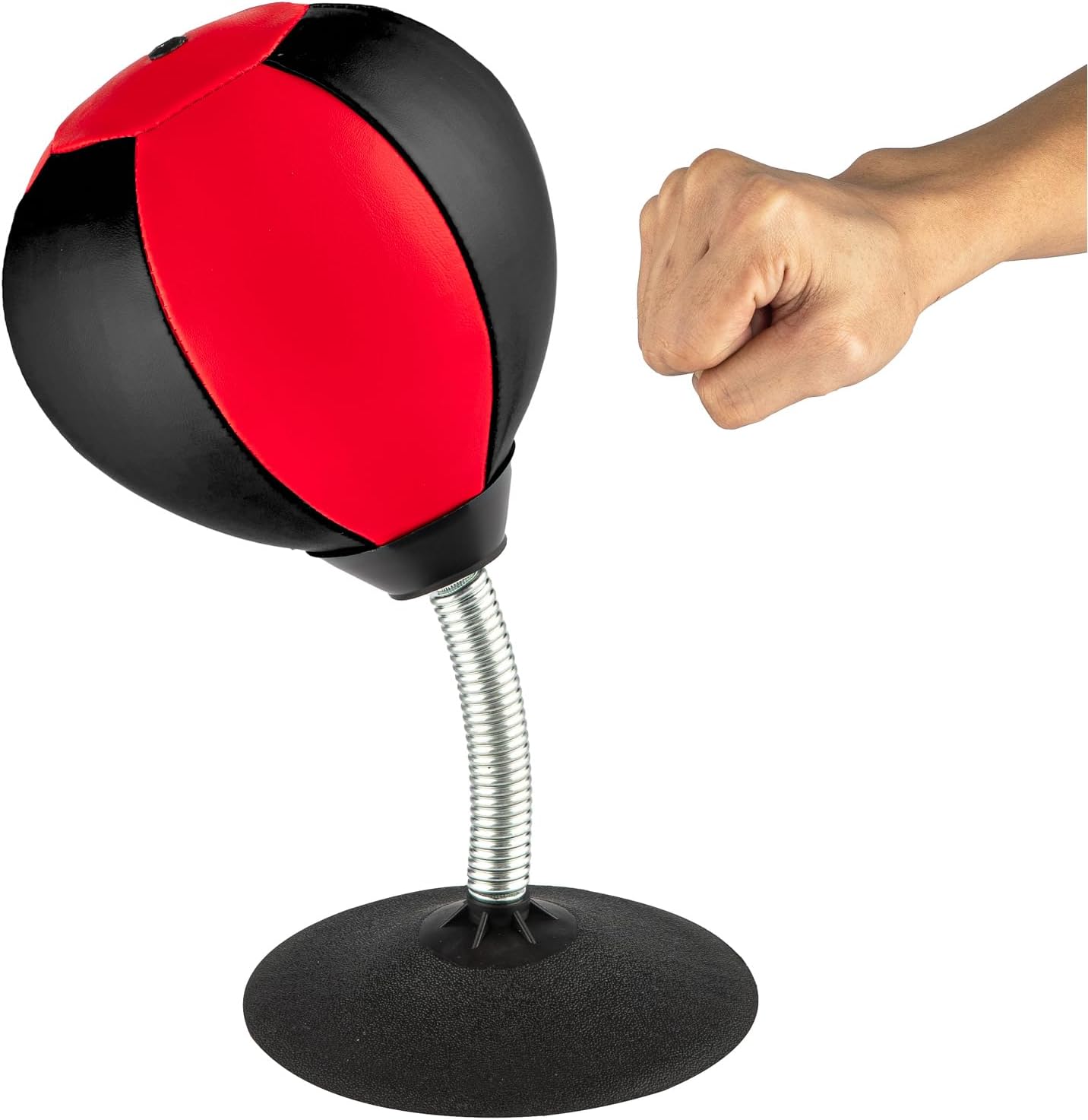 Desktop Stress Relief Punching Bag - Heavy Duty, Funny Gift, for Kids & Adults