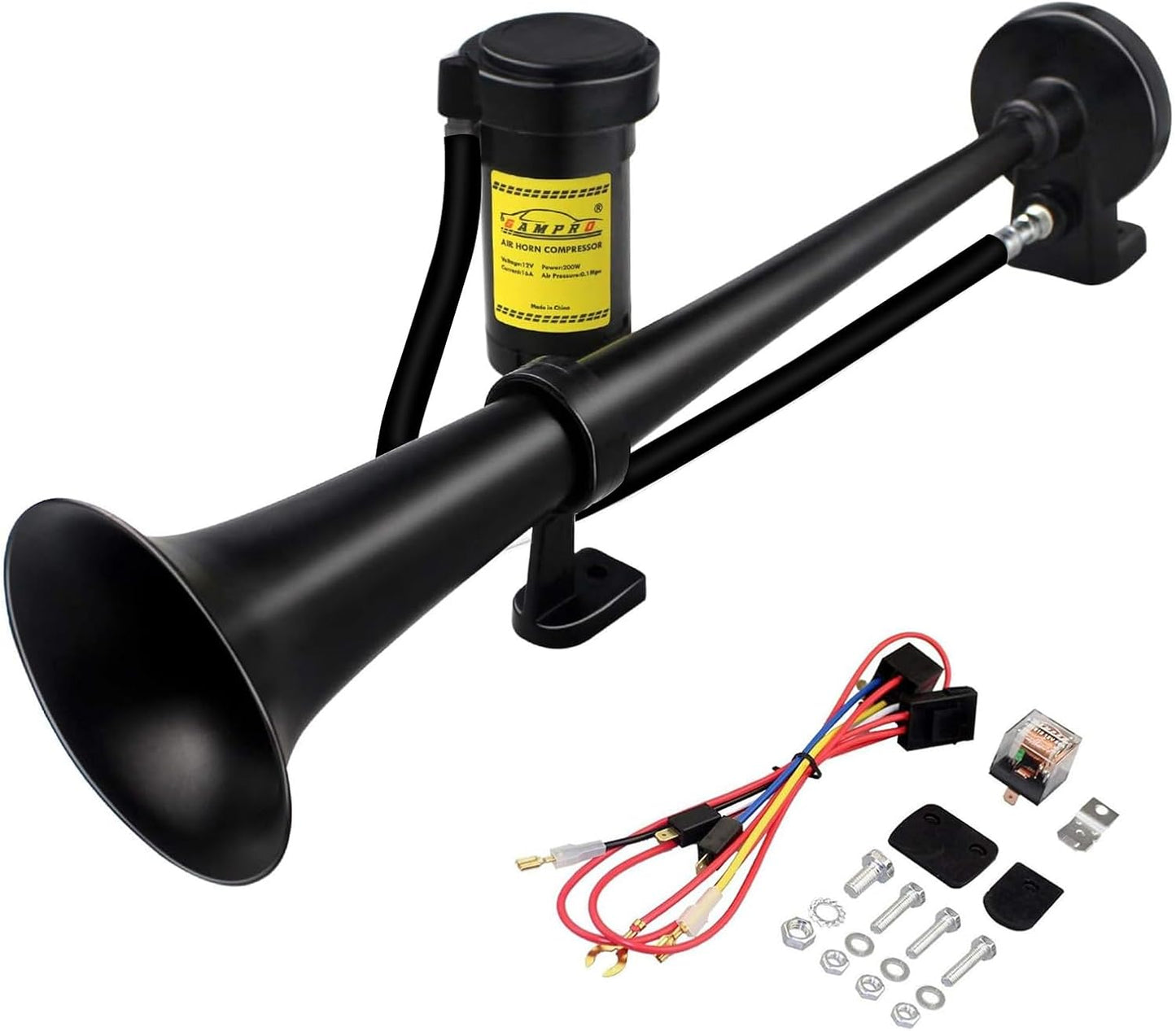 12V 150DB Car Air Horns for Trucks, Boats, and More