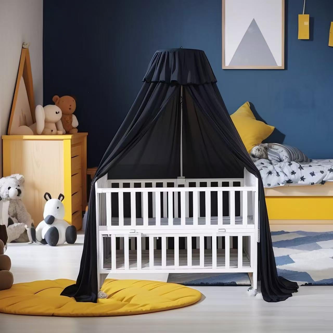 Blackout Baby Crib Canopy | Breathable Net Tent