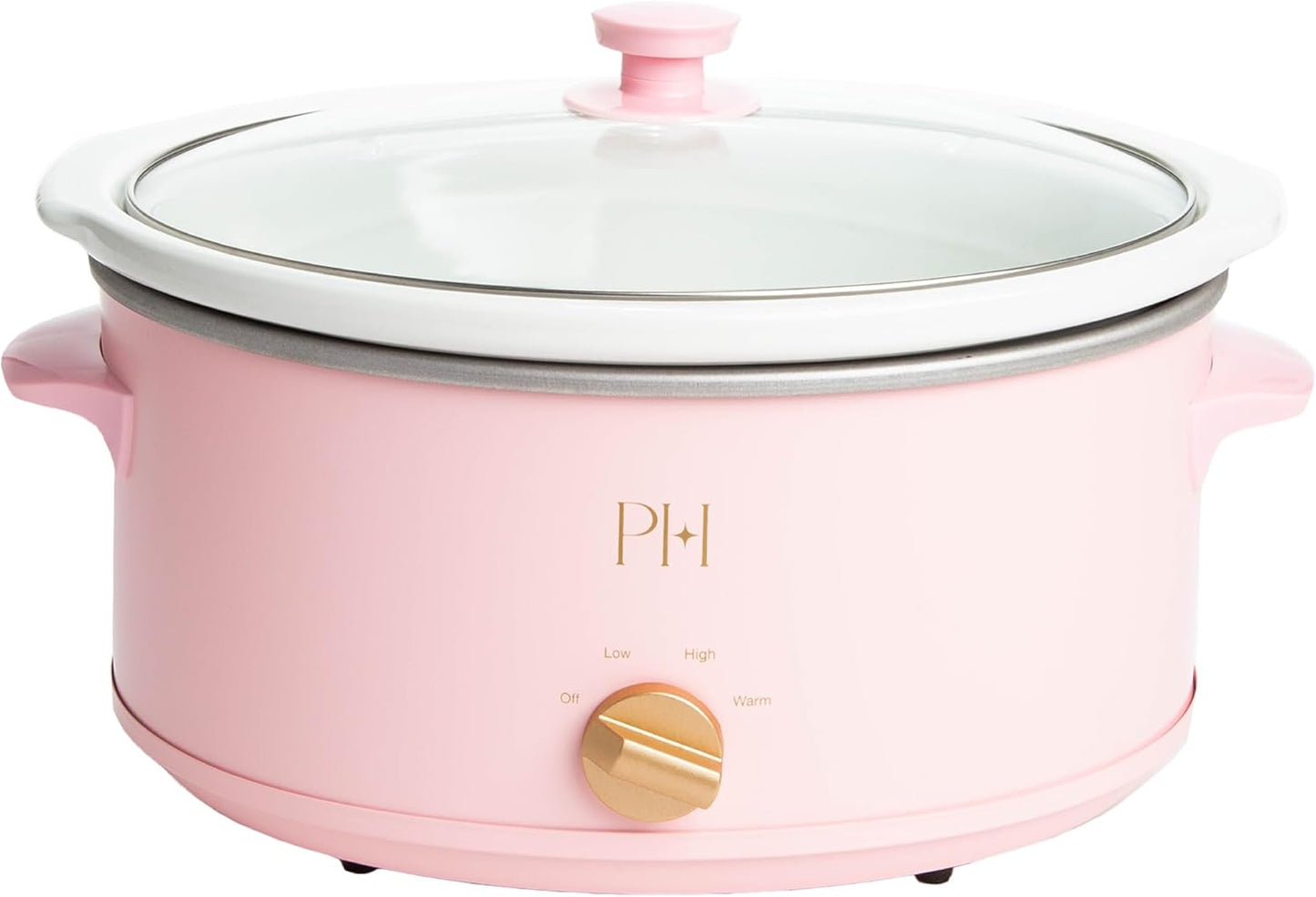 Paris Hilton 6-Quart Manual Slow Cooker for Family Meals