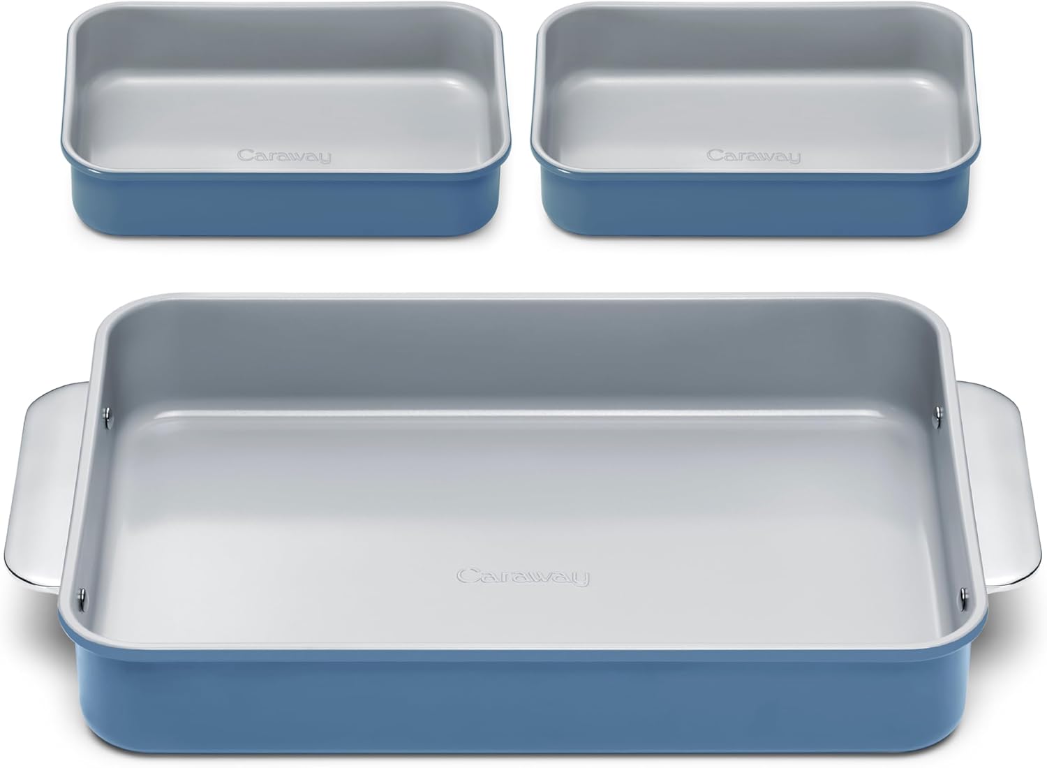 Caraway Nonstick Rectangle Baking Pan Set for Perfect Baking
