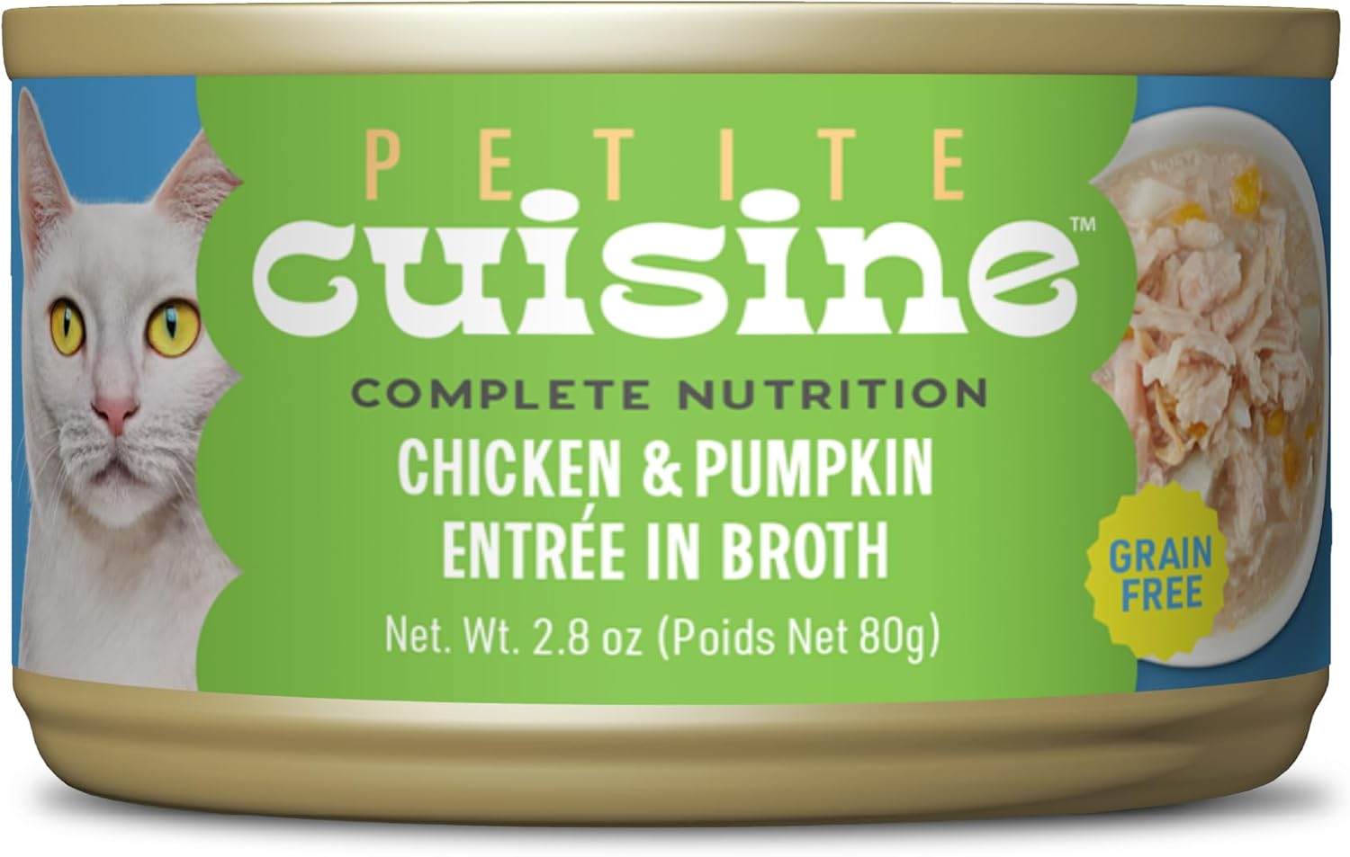 PETITE CUISINE Whole Foods Wet Cat Food with Chicken & Pumpkin